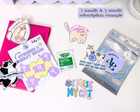 Adult Waterproof Vinyl Sticker Subscription