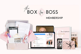Box for Boss: Selfcare & Business Items for Busy Entrepreneurs