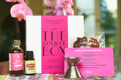 5 O'Clock Box Cocktail Kit - Craft Cocktail Monthly Subscription Box