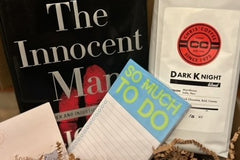 Coffee and Book Sample