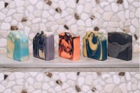 Football themed soaps.  Natural, handmade for men.  The perfect gift for that hard to buy for man in your life!
