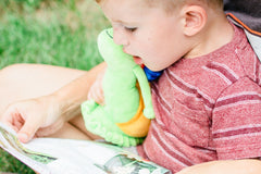 Plush and Snail Mail Weekly Letter  from Sunny the Mail Snail for ages 3 to 8