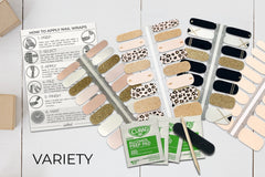 4pk Nail Wraps