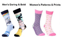 Sock Panda - Two Pairs Socks Per Month (Hers and His Mixed Subscription) - Great for Couples