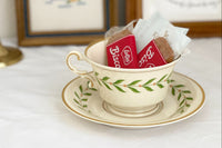 Vintage Teacup Club Duo - Teacup and Saucer