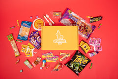 Image of Mexicrate Grande Box and candy.