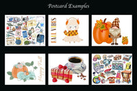 Monthly Postcard Box