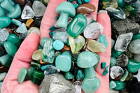 Crystal Confetti Scoop for St. Patricks Day = LUCK - Great gift for any crystal lover. Hand boxed + fast shipping