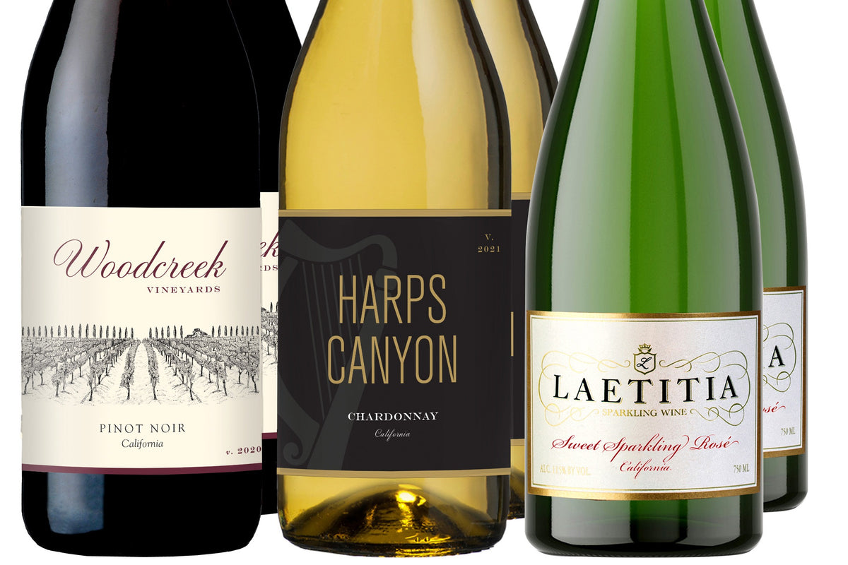 Vintage Wine Estates Perfect Pairings 6 Bottle Wine Collection *Shipping Included*