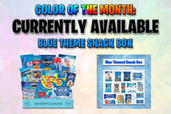 Blue Snack Box - Blue Snacks - Blue Theme Gift Blue Gift Idea - American Snackbox - Color Party Blue Party from SentWithCareUSA