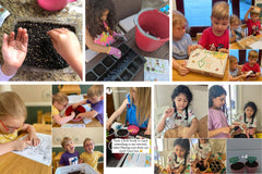 Oasis Box the Gardening subscription club for kids. These are some of Oasis Box happy members, having tons of fun with their boxes.