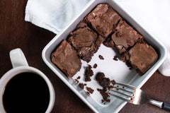gluten-free fudgy espresso brownies