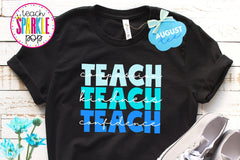 TEACH SPARKLE POP T-Shirt Club