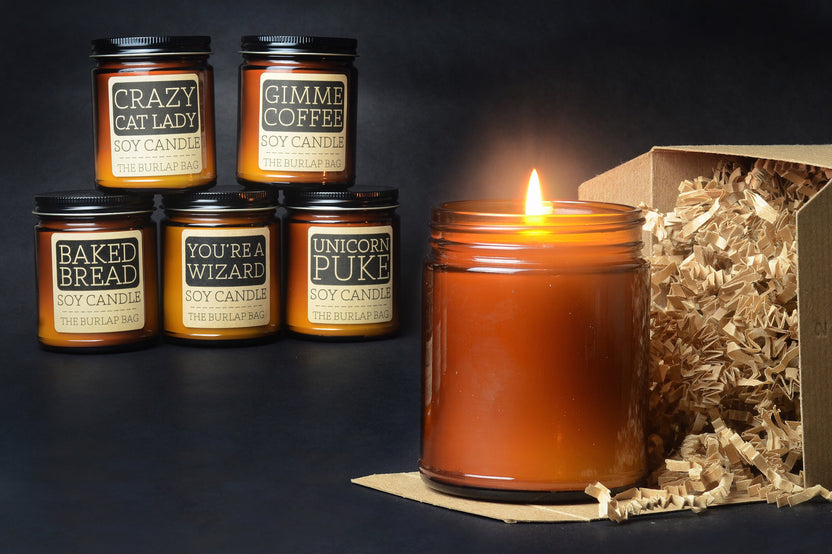 Are you looking for a strong soy candle that smells amazing? We create cute candle that make everyone laugh.