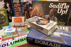 Vintage Board Games Box