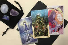 Tarot and Crystal Combo: Random Draw of 3 cards and 3 crystals (1st week)