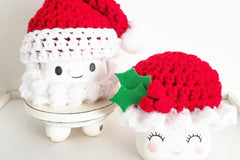 Holiday Marshmallow Mug Hat Tiered Tray Decor Box