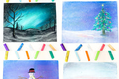This is a past project example. Past projects can be found at classyartistbox.com and are called "ProjPacks."