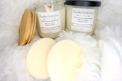 Featured scents of January to bring warmth into your home. French Vanilla Latte and Blueberry Cobbler