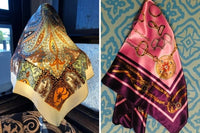 Vintage Silky Scarfs Club