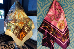 Vintage Silky Scarfs Club