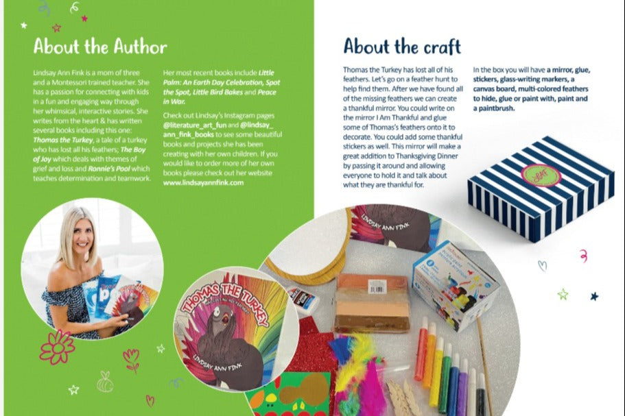 Literature Art & Fun Booktivity Box
