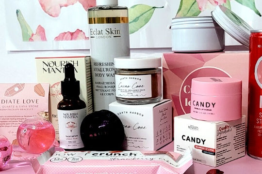 the selfcare box that is giftable to elevate mood and nurture the mind body and sole daily, with new ways to pamper yourself.