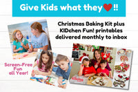 Kids Christmas Baking Kit & KIDchen Fun!