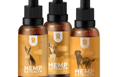 Gift of three bottles of Furry Friends hemp extract for dogs from Hemp Crate Co.