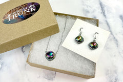 Fancy European Necklace & Earring Set