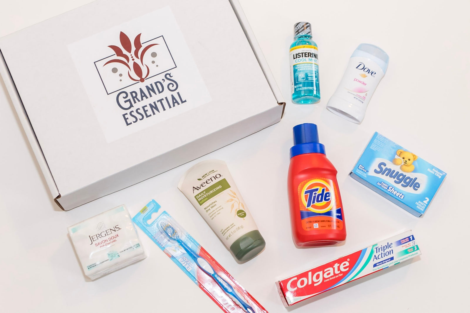 Grand's Essential Box (Female) - Send A Care Box of Personal Care Items