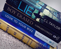 Surprise Monthly Box Of 4 New Mixed Books - Mystery Subscription Gift Box For Book Lovers