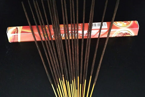 Indian Incense Monthly Subscription. Different scent each month. 20 sticks in a box, approx 35 minute burn time
