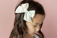 Hair Bow Clip Set Subscription (Set of 3 Bows Per Month)