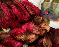 Monthly Hand-dyed Yarn Box - pattern & stitch markers included from Wonderland Yarns