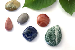 Natural Stone Cabochon Collection Box