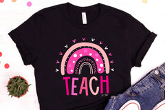 TEACH SPARKLE POP T-Shirt Club