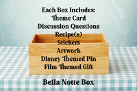 Main Street Magic Co. is turning Disney movies into an all-night experience fit for family, friends, and loved ones with monthly themed boxe