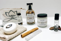 Natural + Vegan Crystal Infused DELUXE Wellness Box | Self-Care for Body + Mind + Spirit