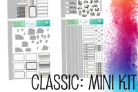 #stickerate MONTHLY Planner Stickers