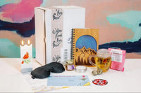 The Winter 2023 Box contains more handcrafted products than we've ever fit into one box before.  Photo credit: The Pink Envelope