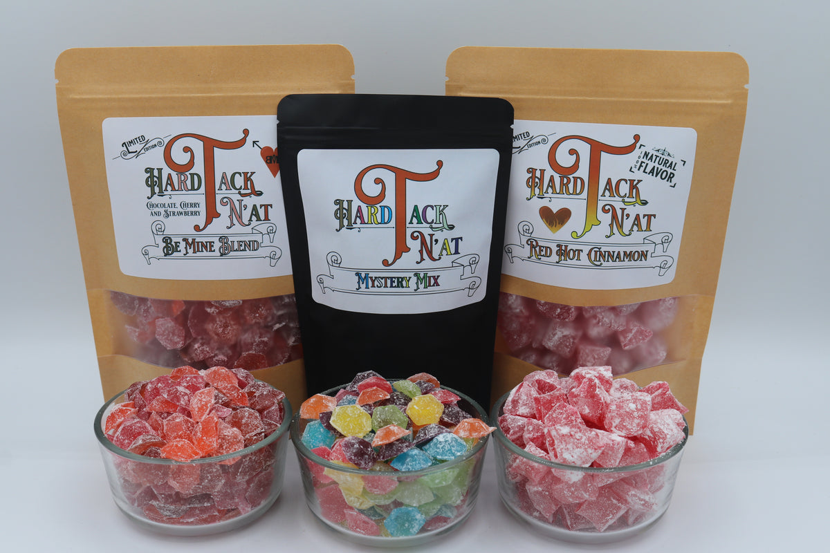 Hard Tack N'at Candy Flavors of the Month MEGA - Double our Regular Amount