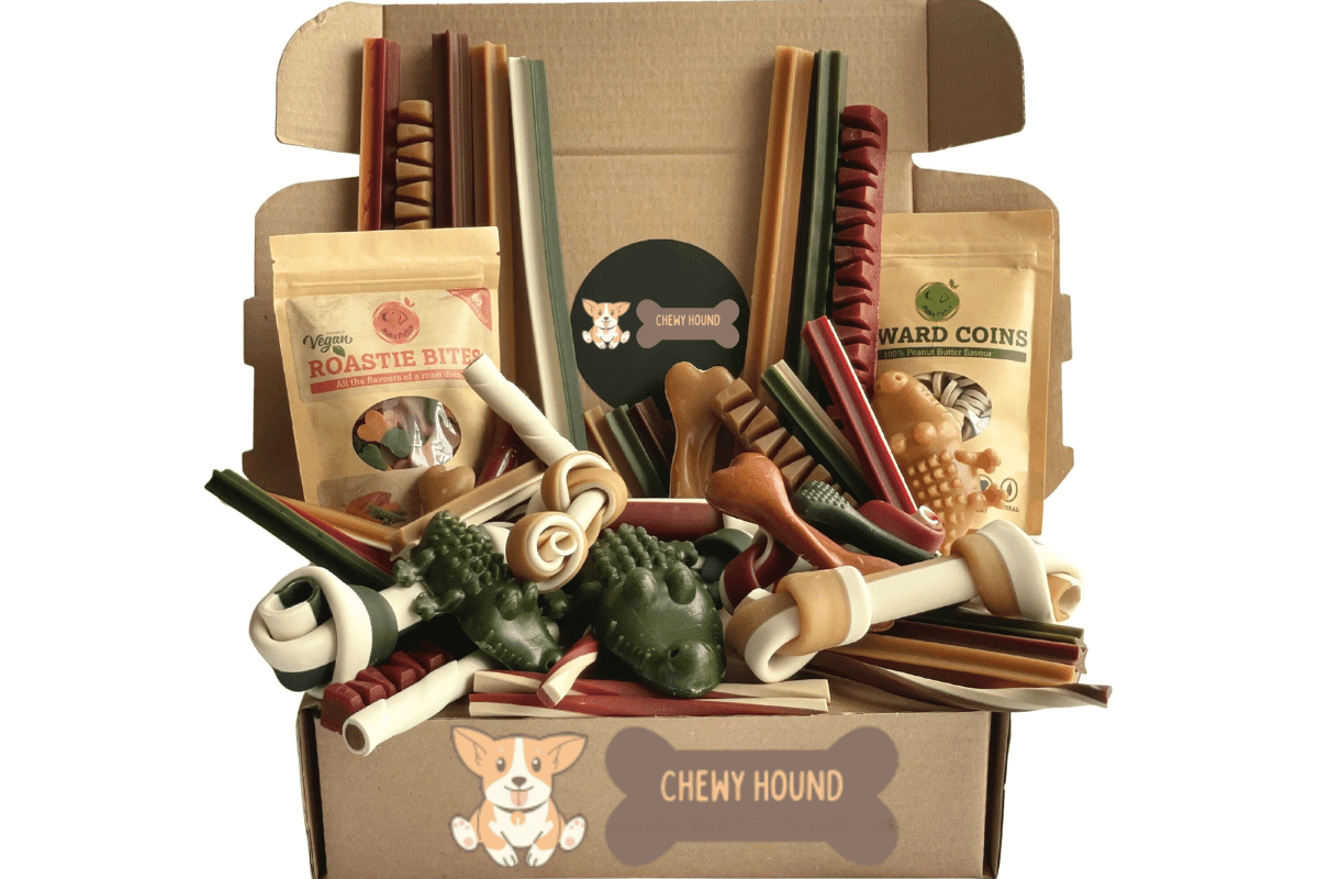 ChewyBox Hypo-allergenic 100 percent natural vegan dog treats