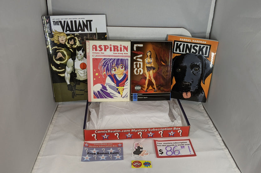 Mystery 4 TPB Graphic Novels/Comics/Manga Bundle!!!