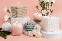 Adults & Crafts Monthly Craft Subscription Box - One of our Past Boxes - Silicone Candle DIY Craft Kit