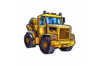 Example sticker from our box. Monthly themes vary; each box includes 15 high-quality, fully laminated stickers.