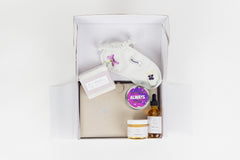 All natural Self-Care box for pregnancy and new Mom - the perfect gift to support wellness and self care through meaningful experiences