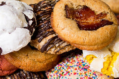 Freshly baked cookies delivered to your doorstep each month. They are masterfully paired with each craft coffee to enhance the flavor notes.