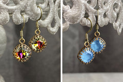 European Crystal Earrings
