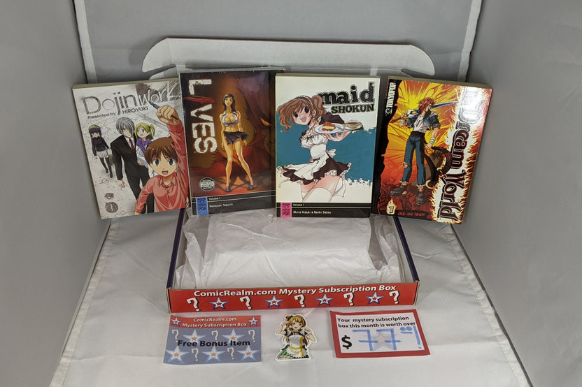 Manga Madness Bundle! 4 Mangas per box!!!!!